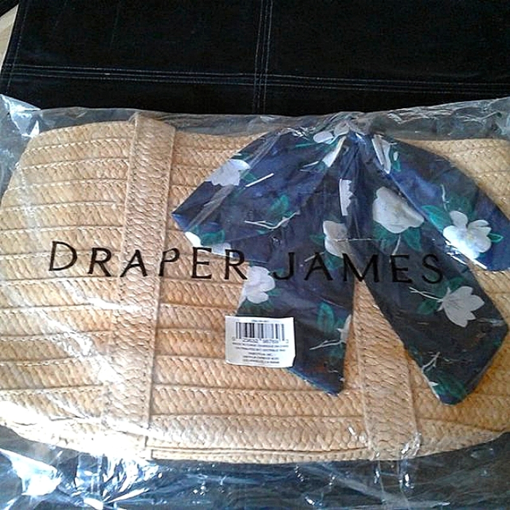 Draper James Everyday straw floral purse - Picture 6 of 8